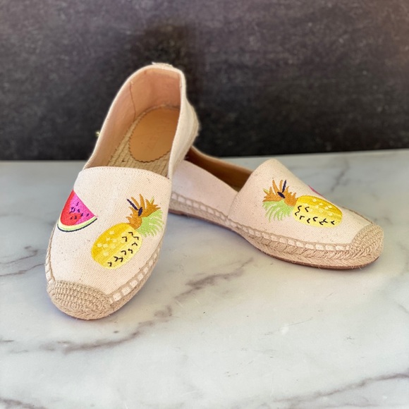 J. Crew Shoes - J. Crew Canvas Espadrille Fruit Print